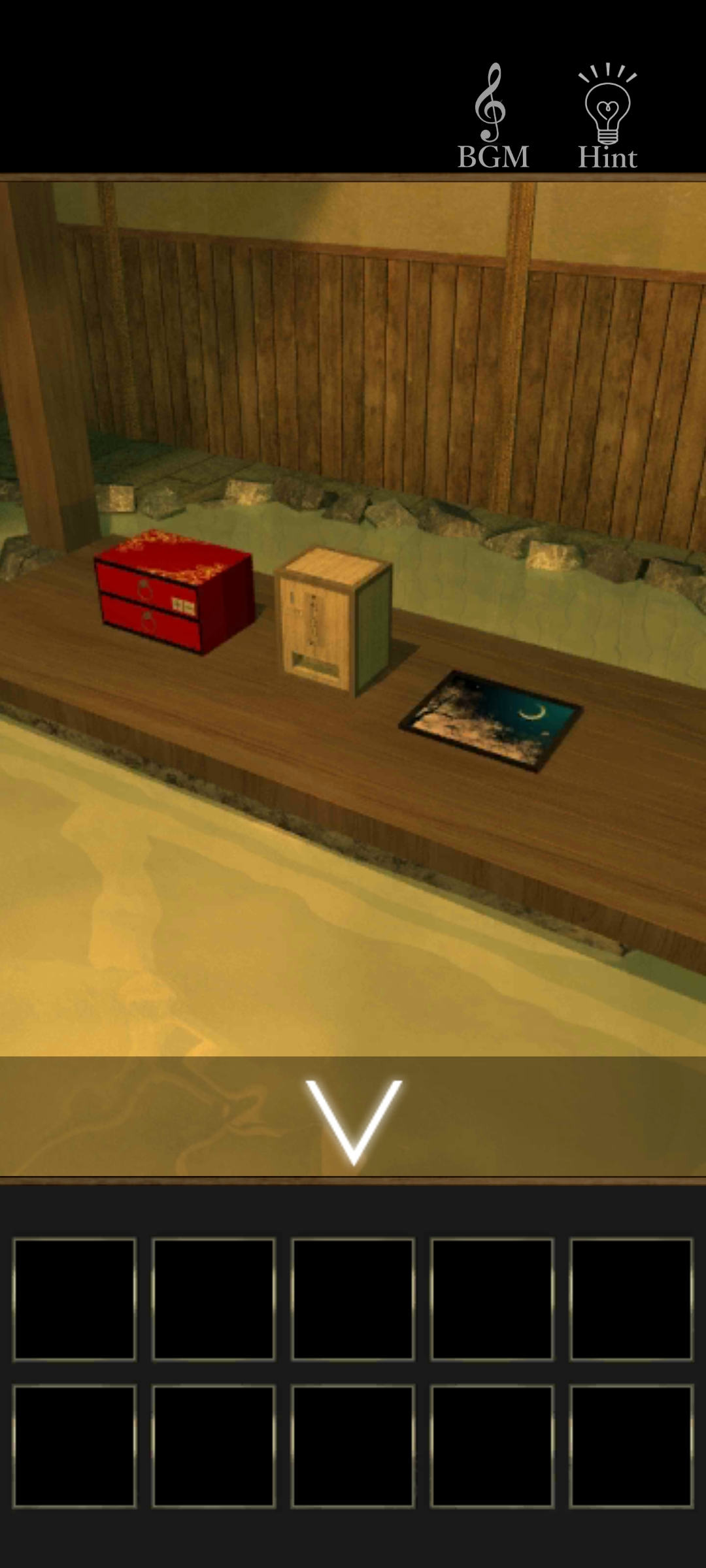 Escape Sakura Hot Springs Game Screenshot