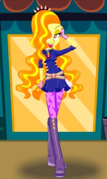 Dress Up Adagio Dazzle Game Screenshot