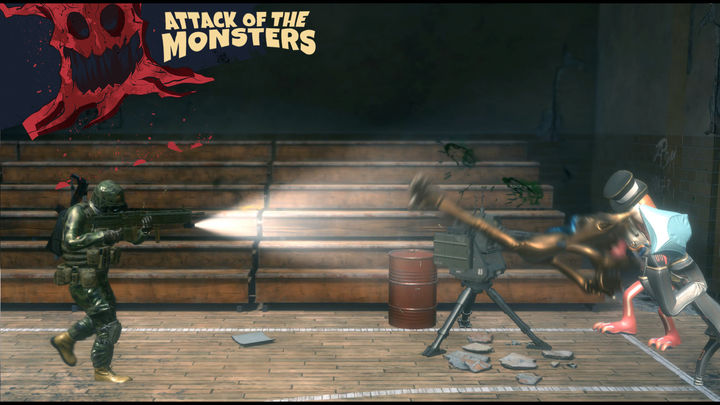 Attack of the Monsters Game Screenshot