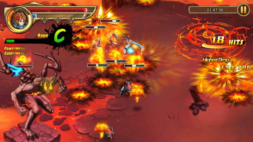 Screenshot of Element Blade
