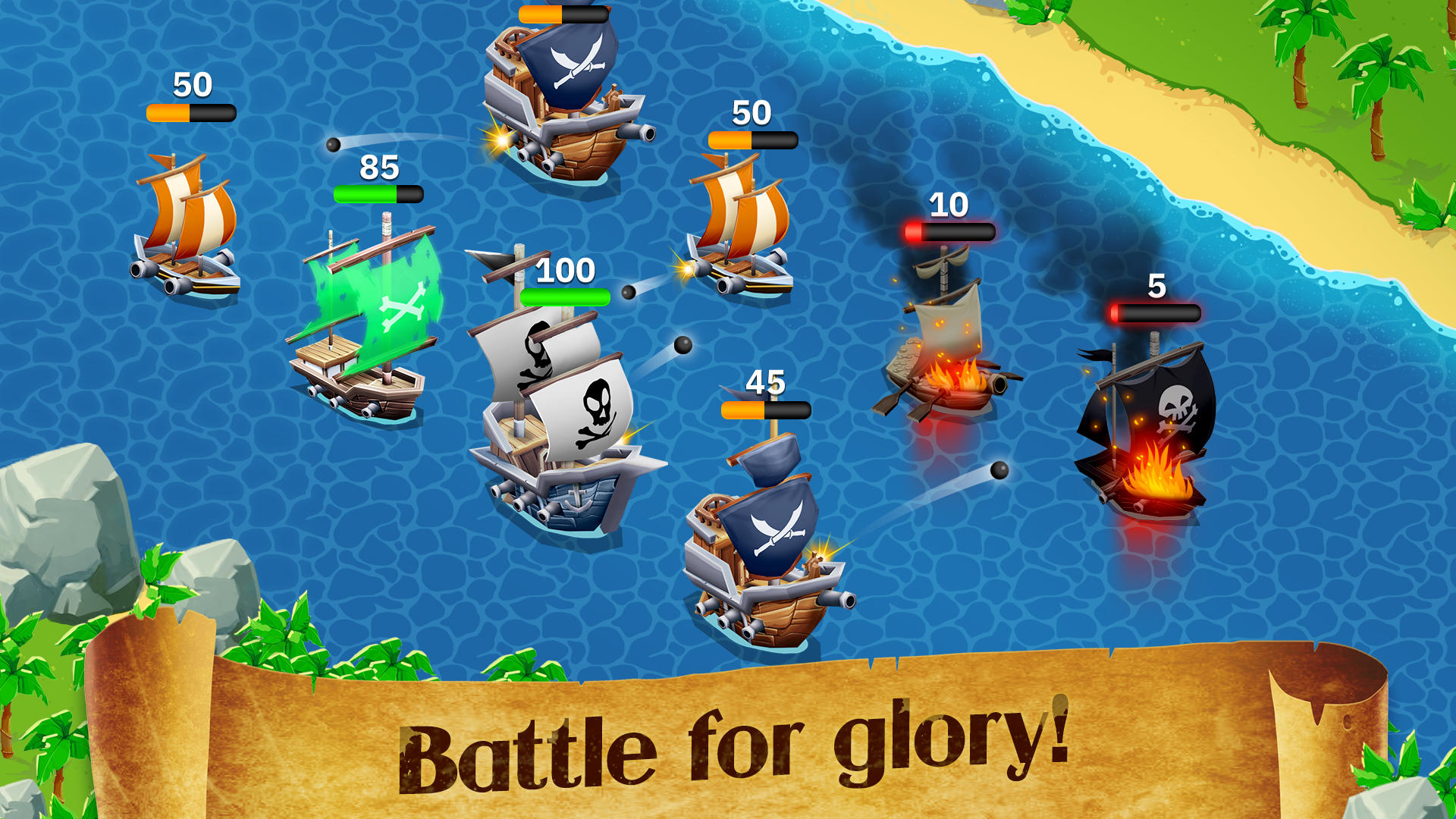 Screenshot of Idle Pirate Tycoon