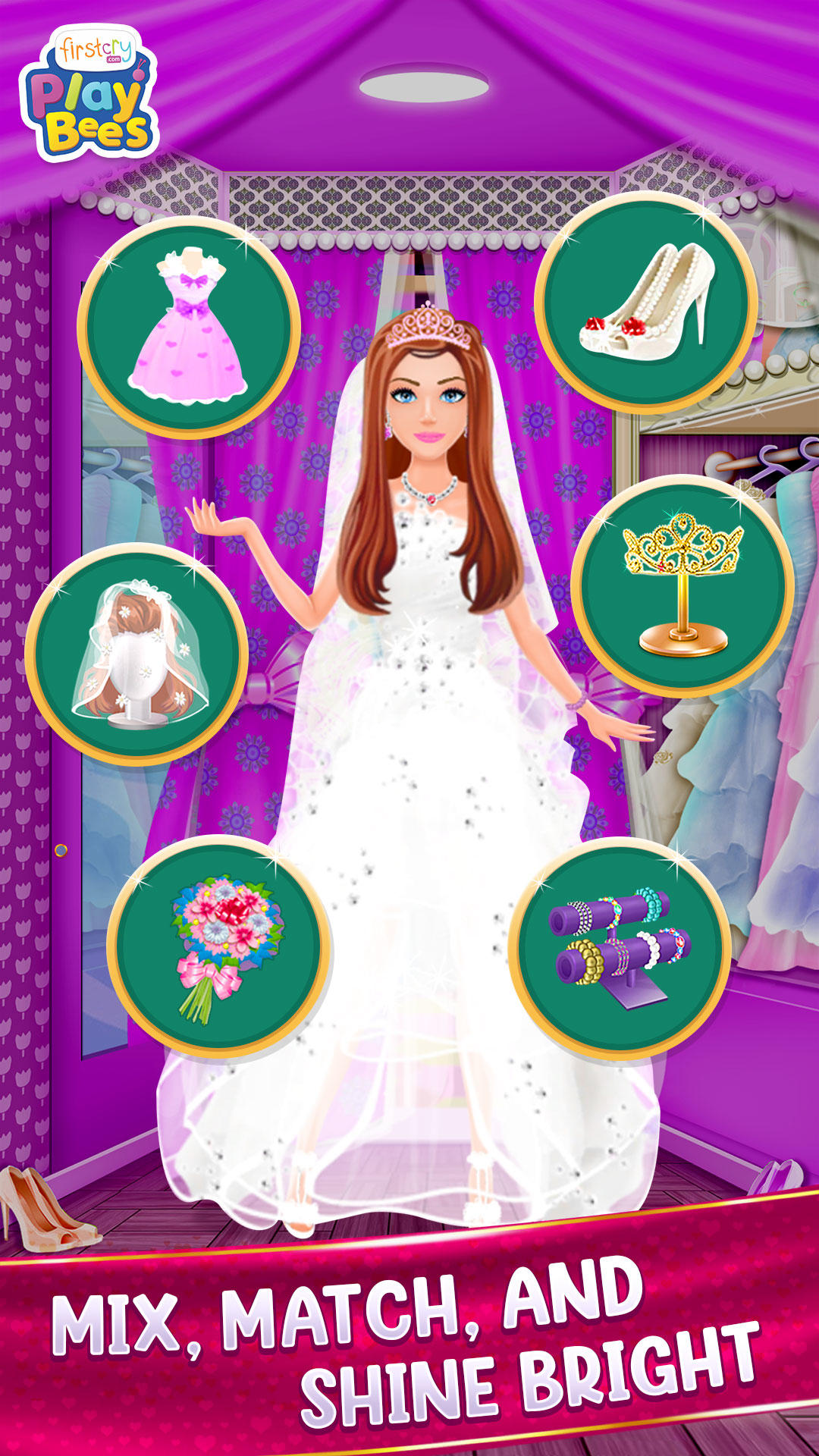 Cuplikan Layar Game Fashion Designer - kids games