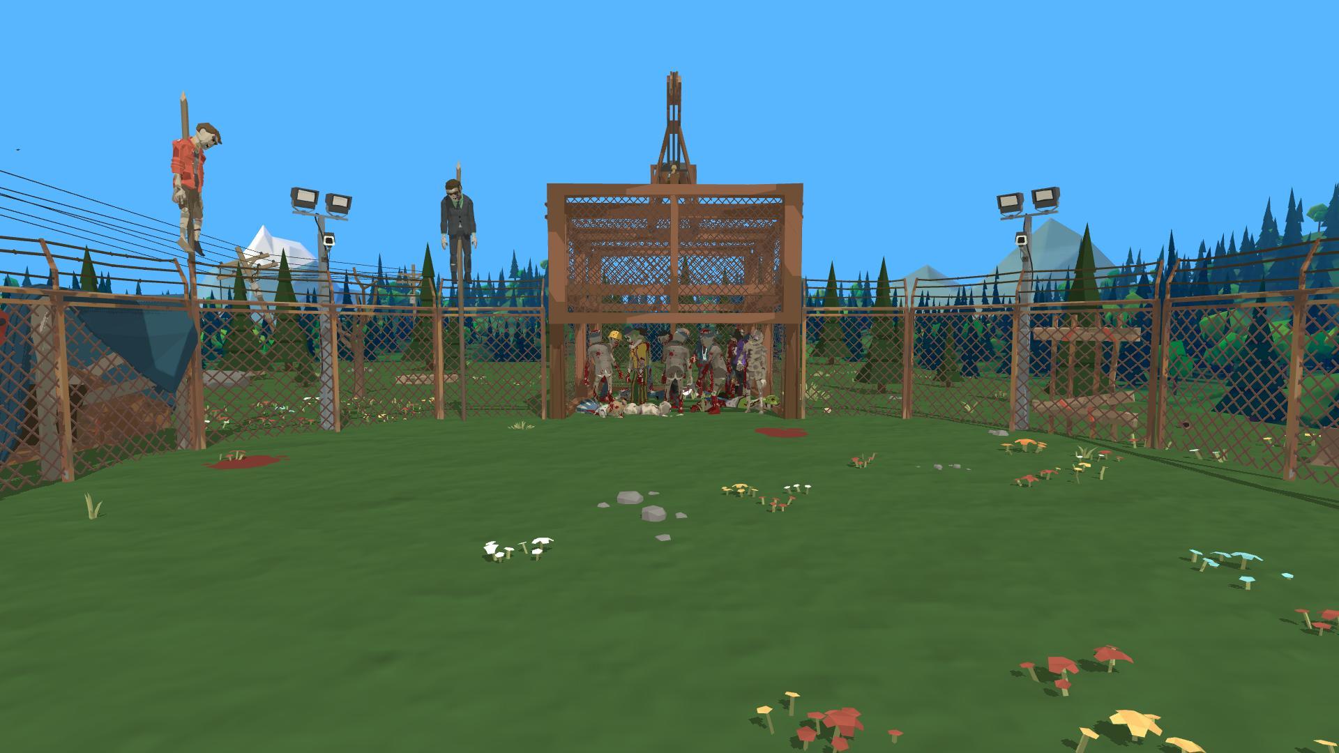 Zombie Forest 3: Underground Game Screenshot