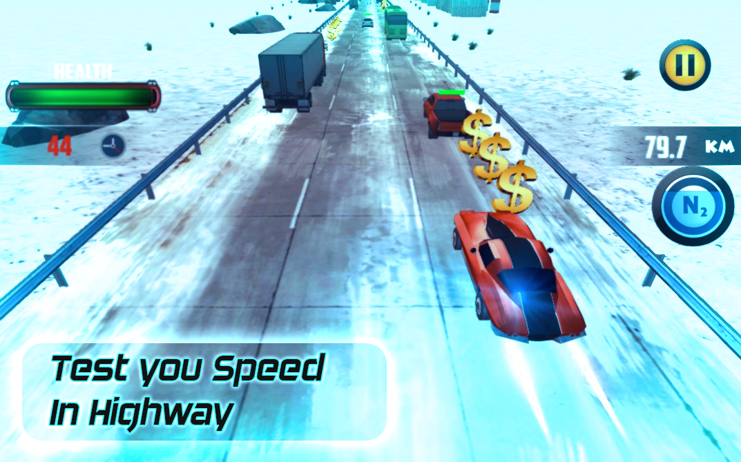 Highway Racer : Burnout 게임 스크린 샷