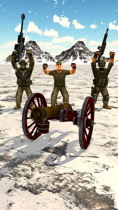 Cuplikan Layar Game Cannon Strike War Game 2023