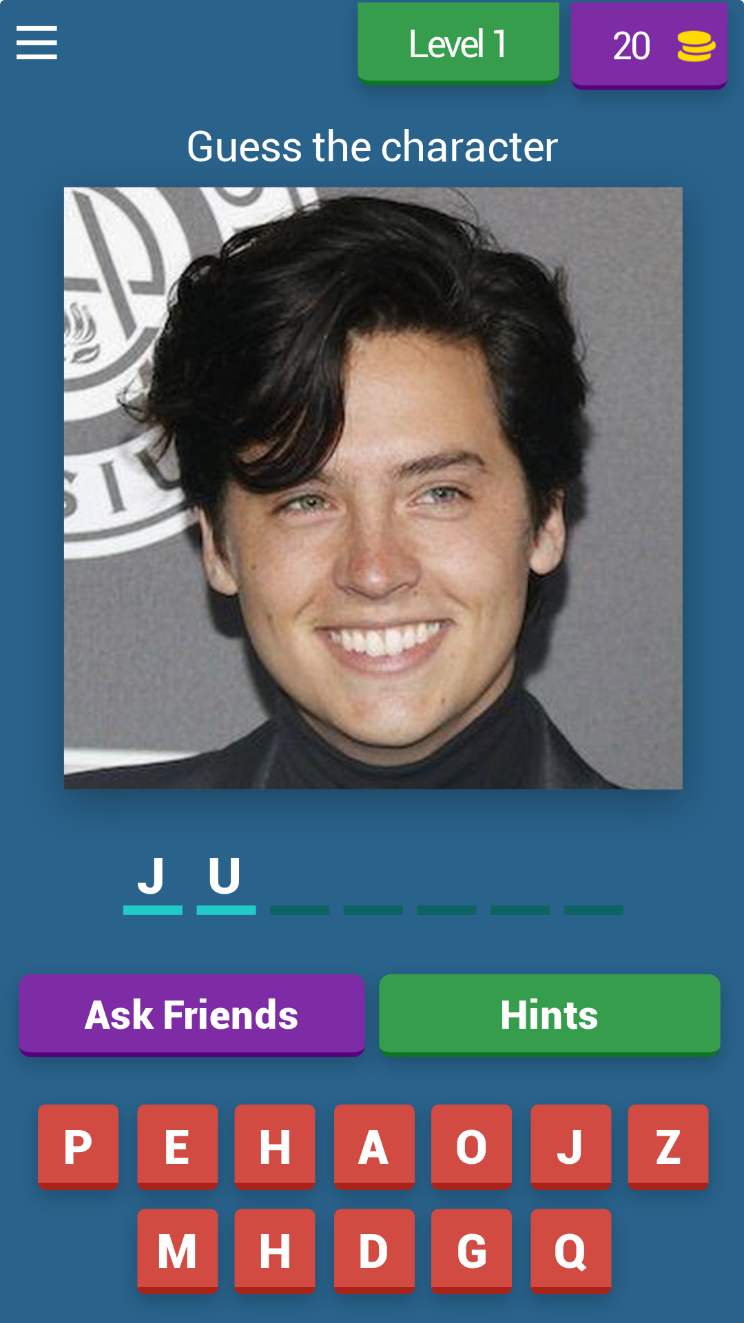 Riverdale Quiz Game Screenshot