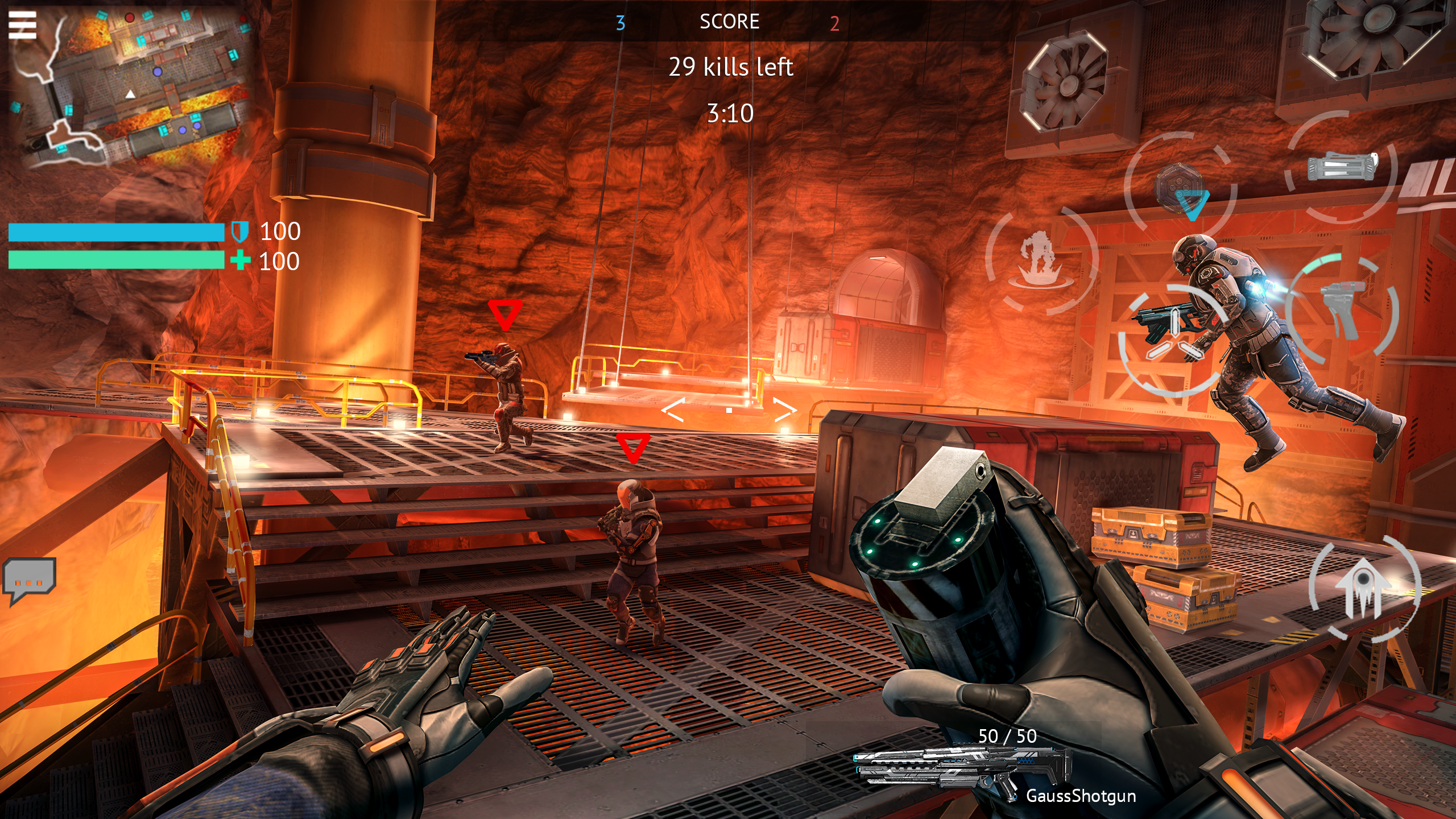 Screenshot of Infinity Ops: Cyberpunk FPS