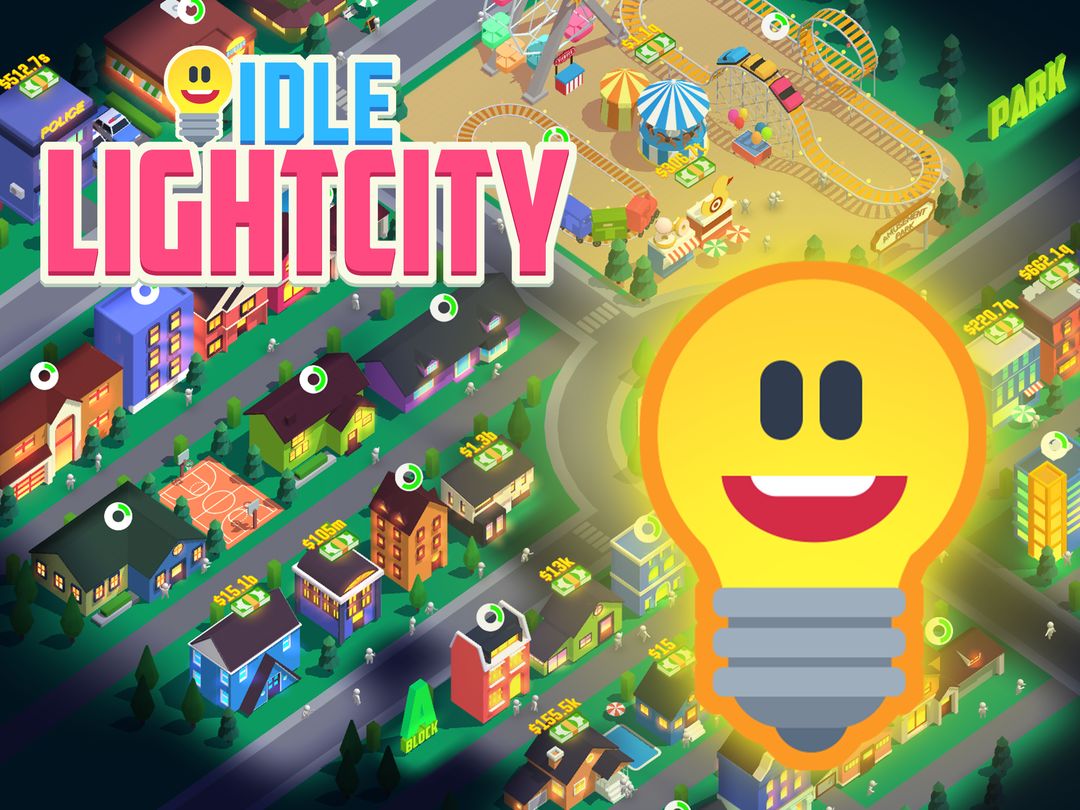 Idle Light City: Clicker Games遊戲截圖