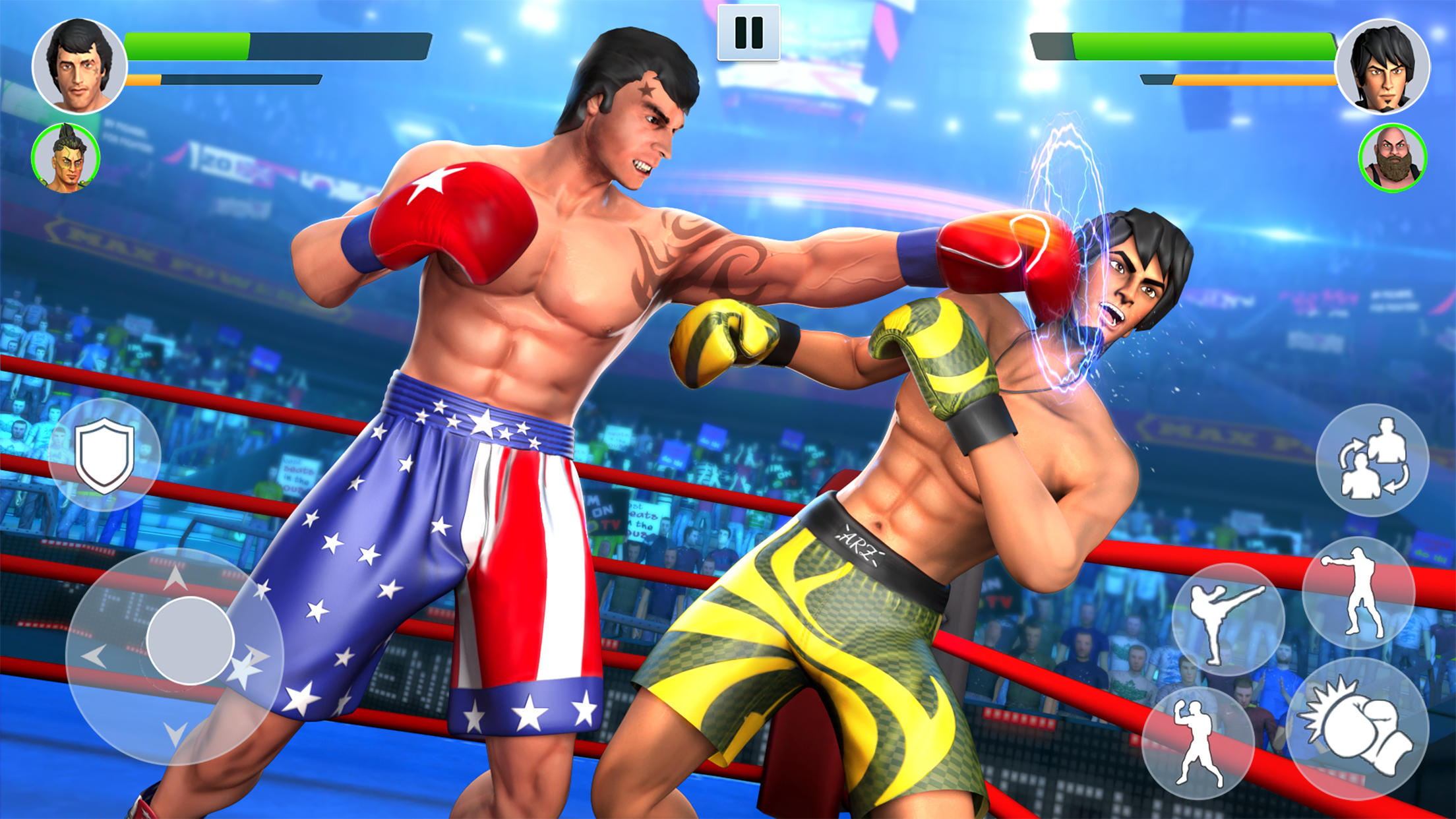 Boxing Heros: Fighting Games Game Screenshot