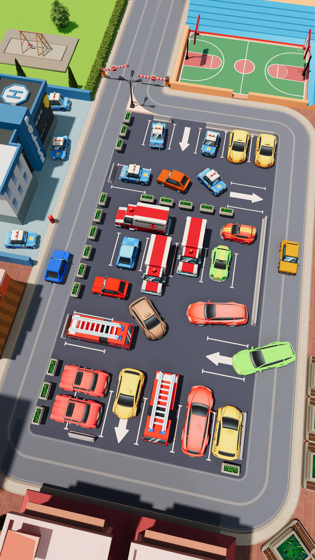 Roads Jam: Manage Parking lot screenshot game