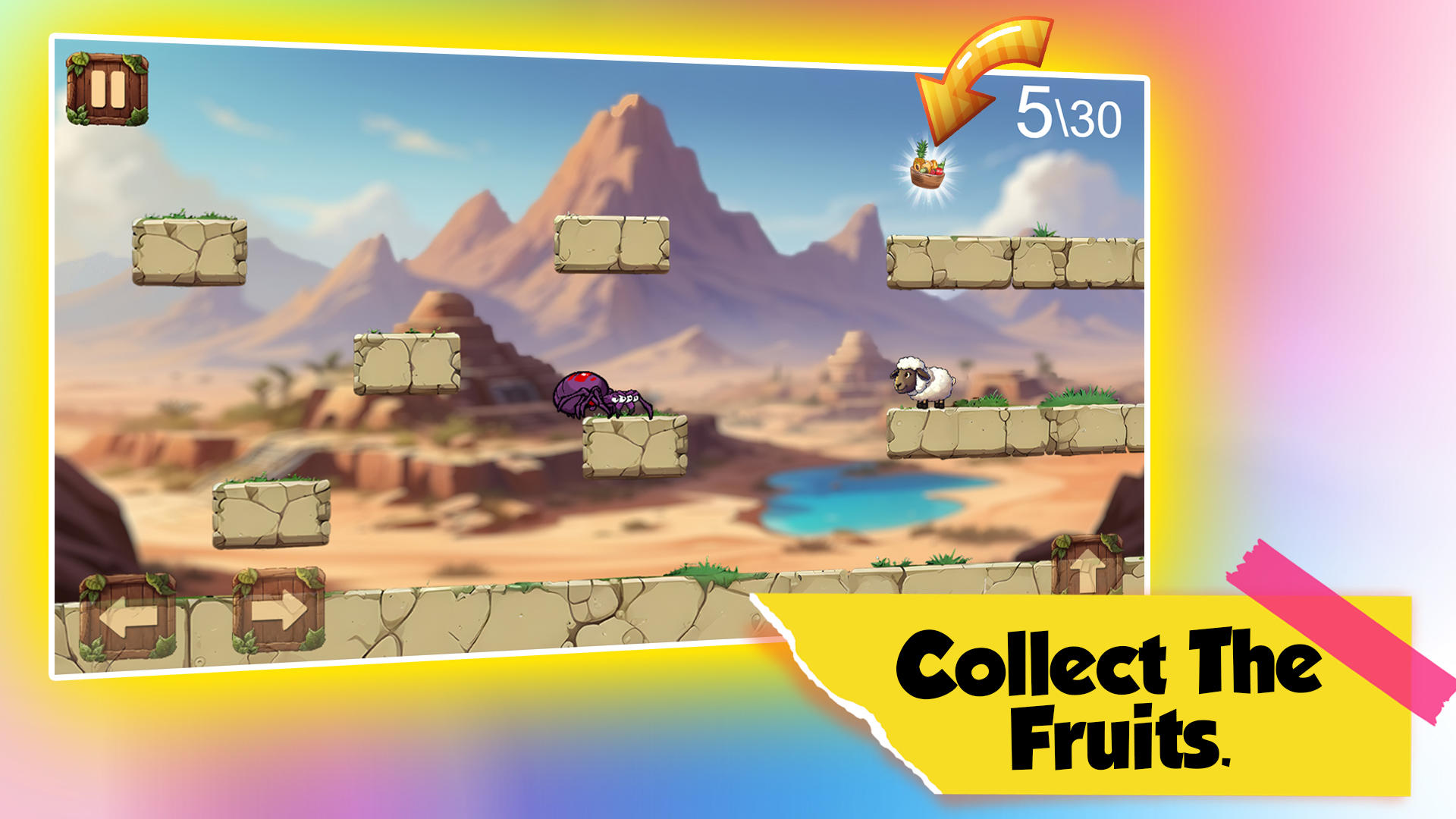Sheep Runner Game Screenshot