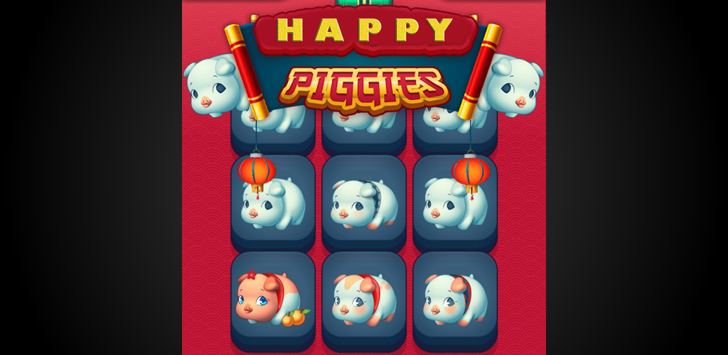 Screenshot of the video of Happy Piggies