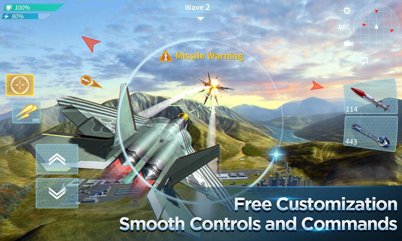 Screenshot of Modern Air Combat: Team Match