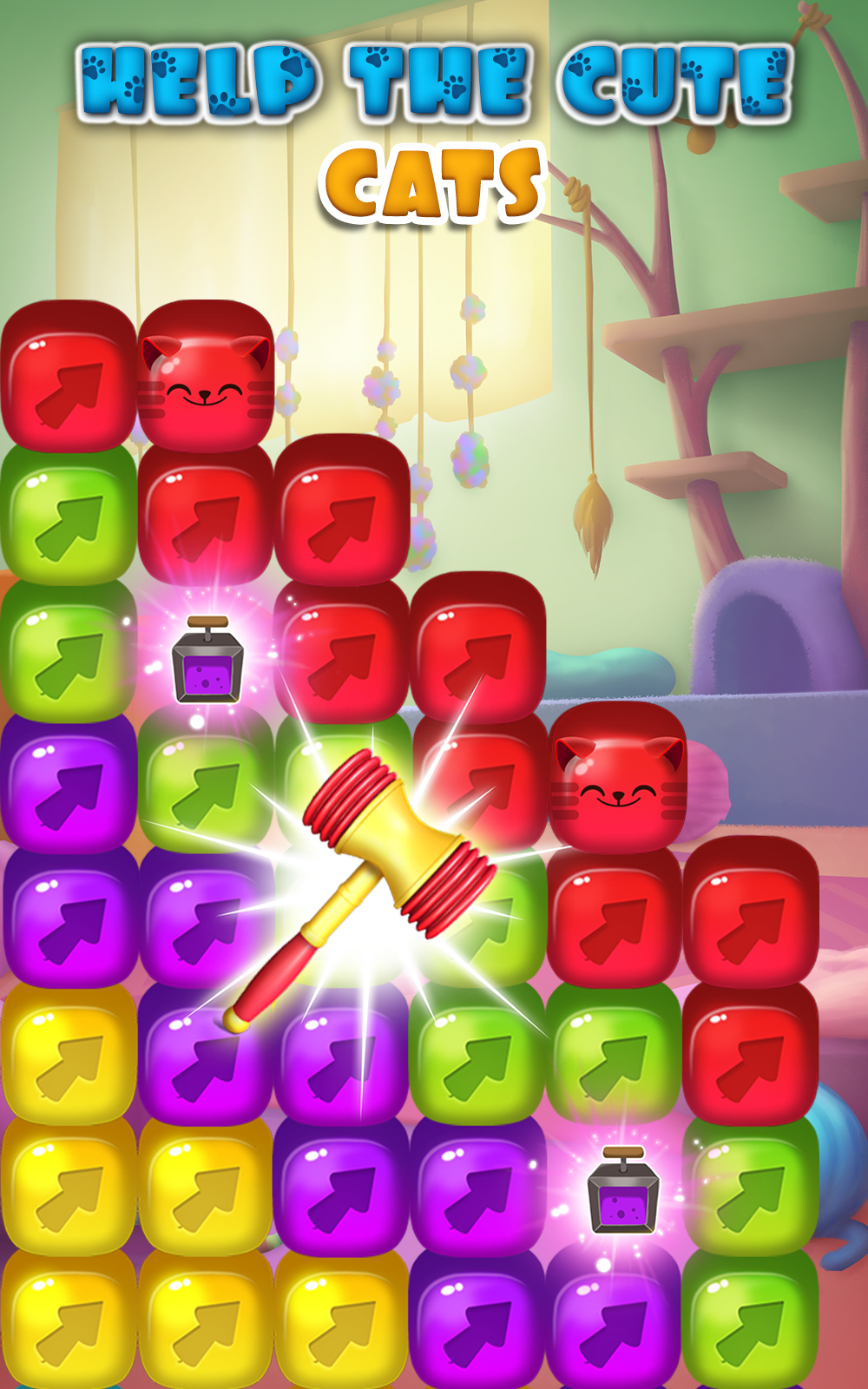 Kitten Blast - Tap Two Game Screenshot