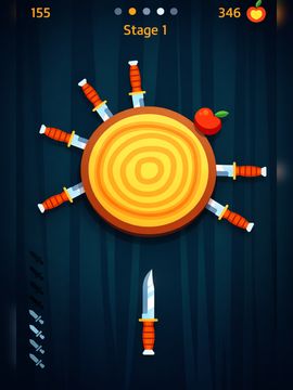 Knife Hit 게임 스크린샷