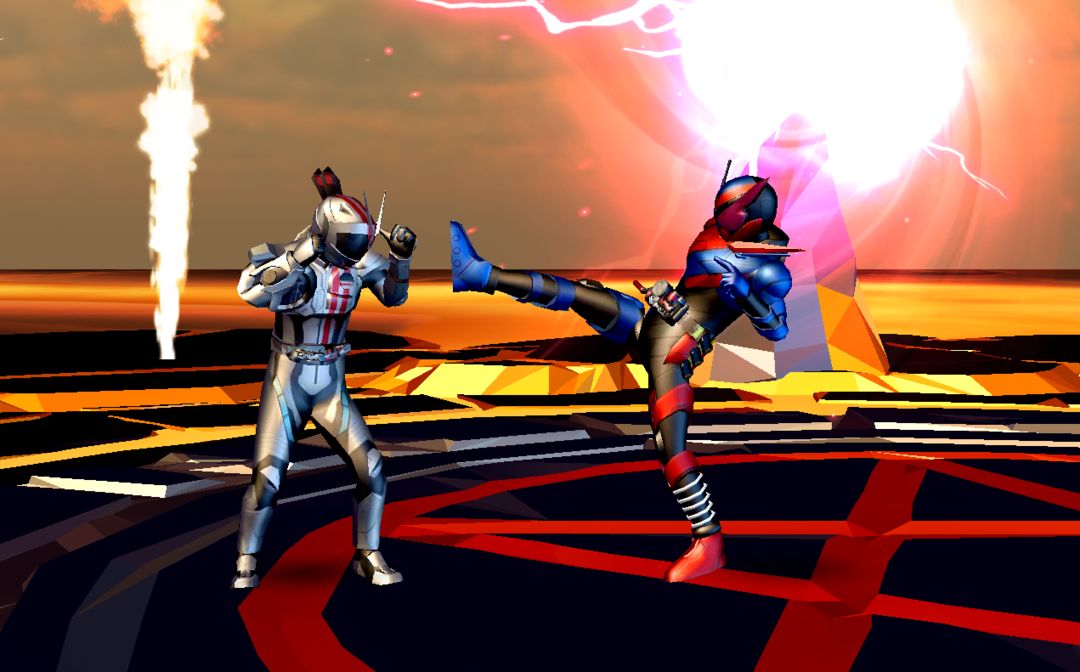 Screenshot of Rider Wars : Mach Henshin Fighter Legend Climax