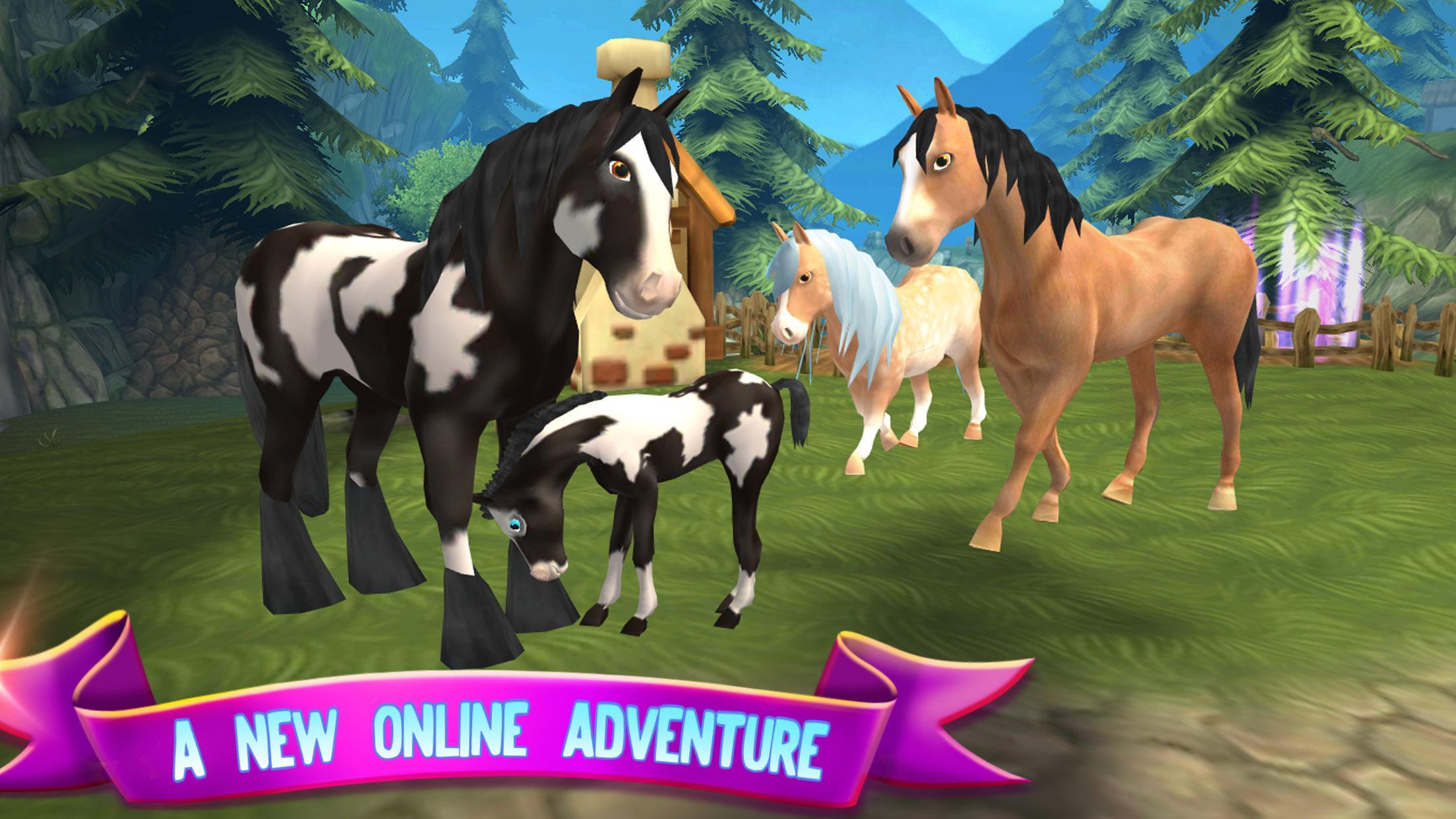 Horse Paradise: My Dream Ranch Game Screenshot