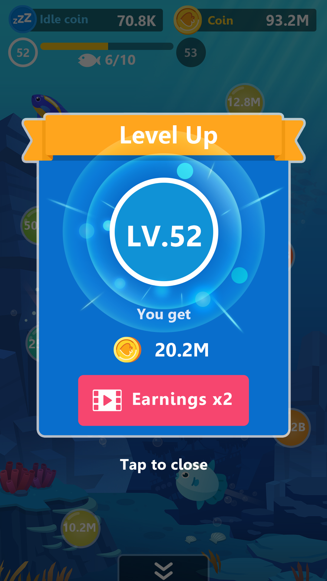 Fish Evolution Game Screenshot