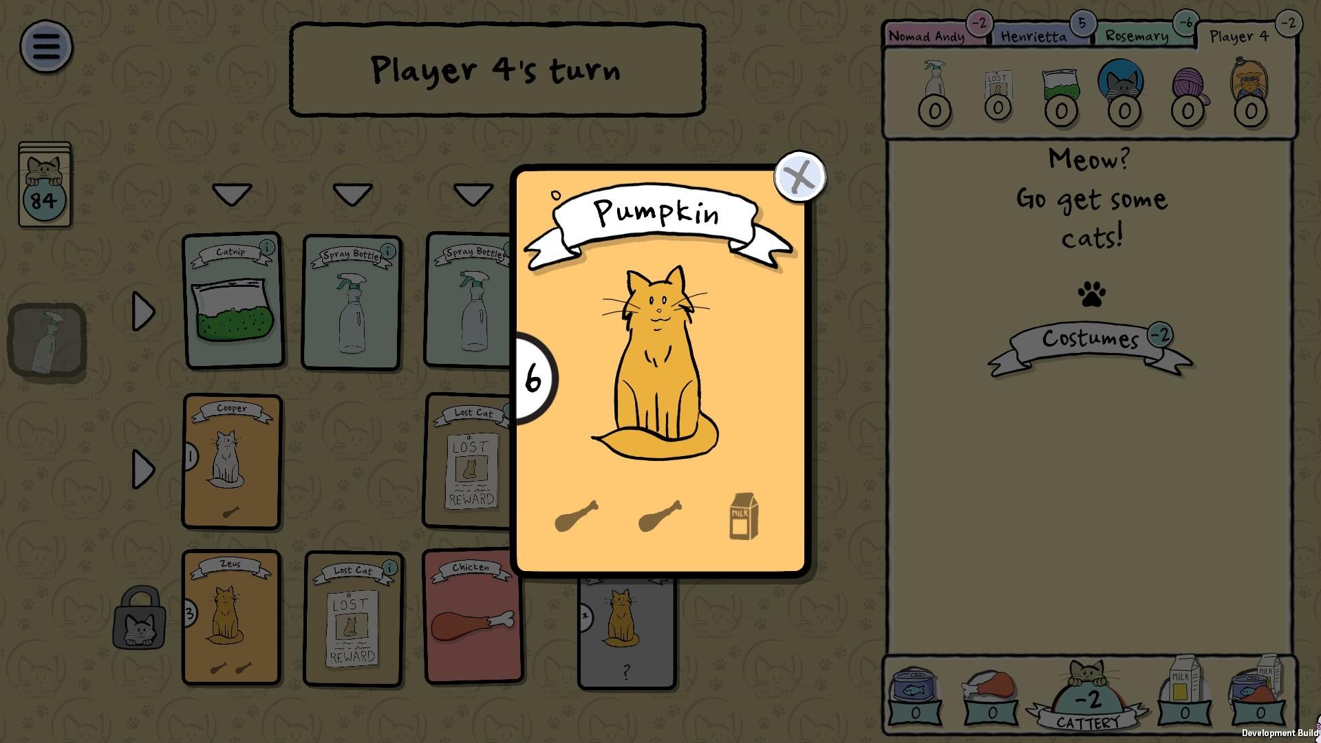 Cat Lady - The Card Game Game Screenshot