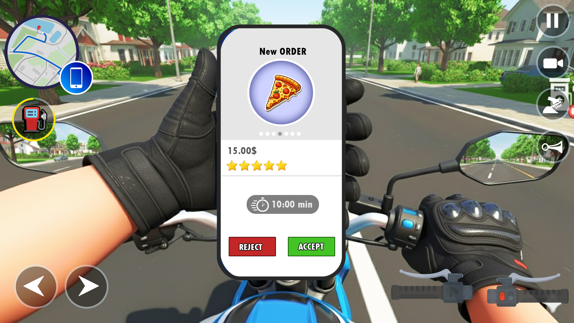Delivery Boy Life Simulator 게임 스크린샷