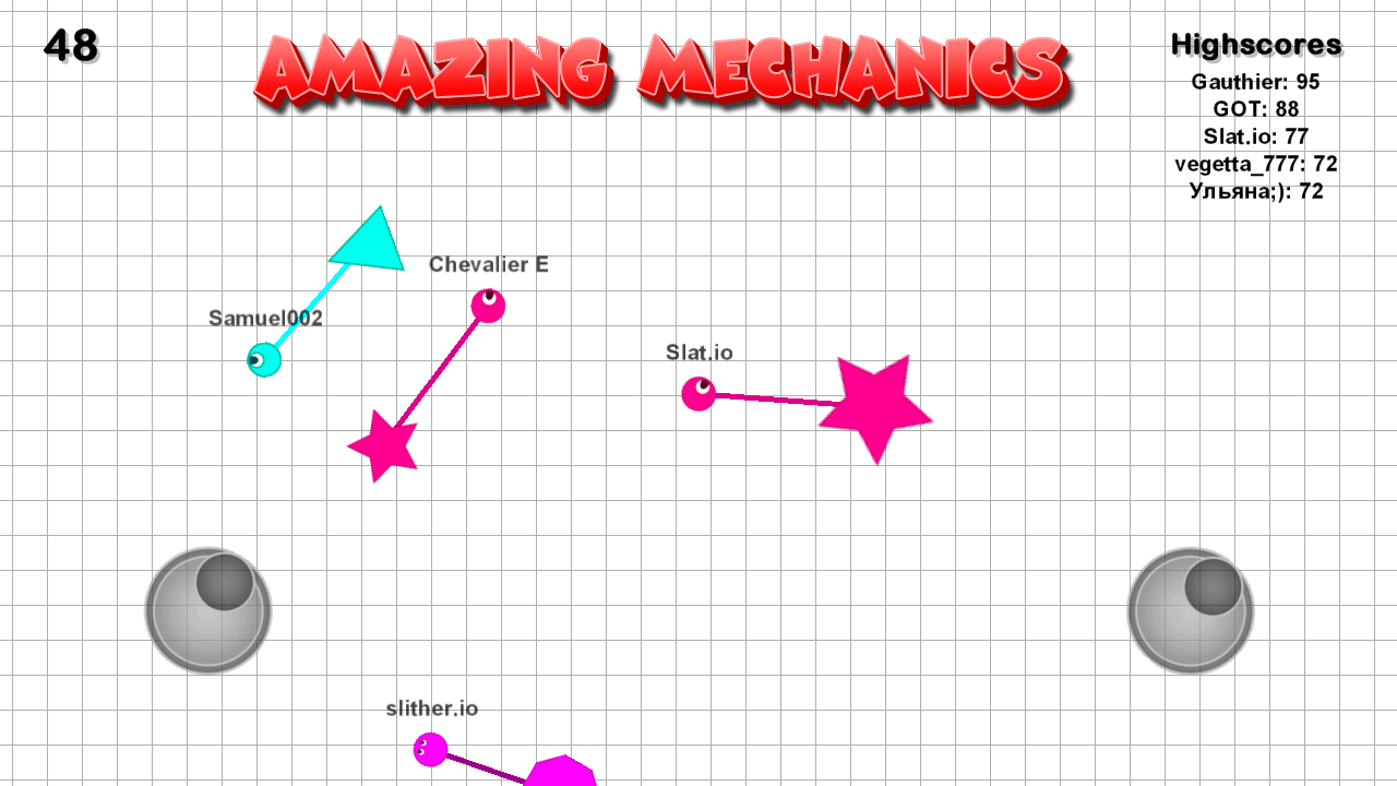 Slat.io ภาพหน้าจอเกม