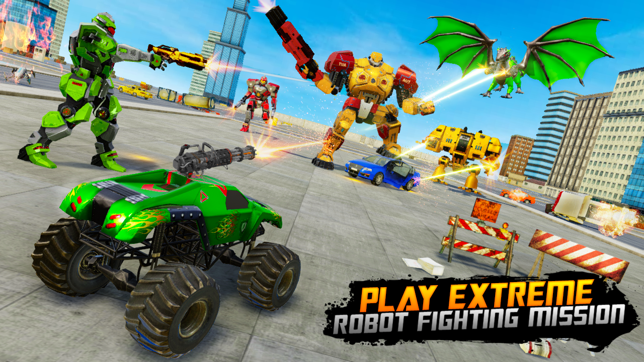 Monster Truck Robot Car Game mobile Android apk Download for free|TapTap