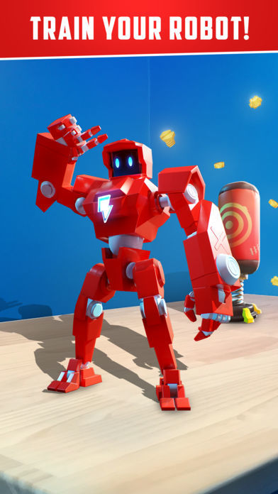 AR Robot screenshot game