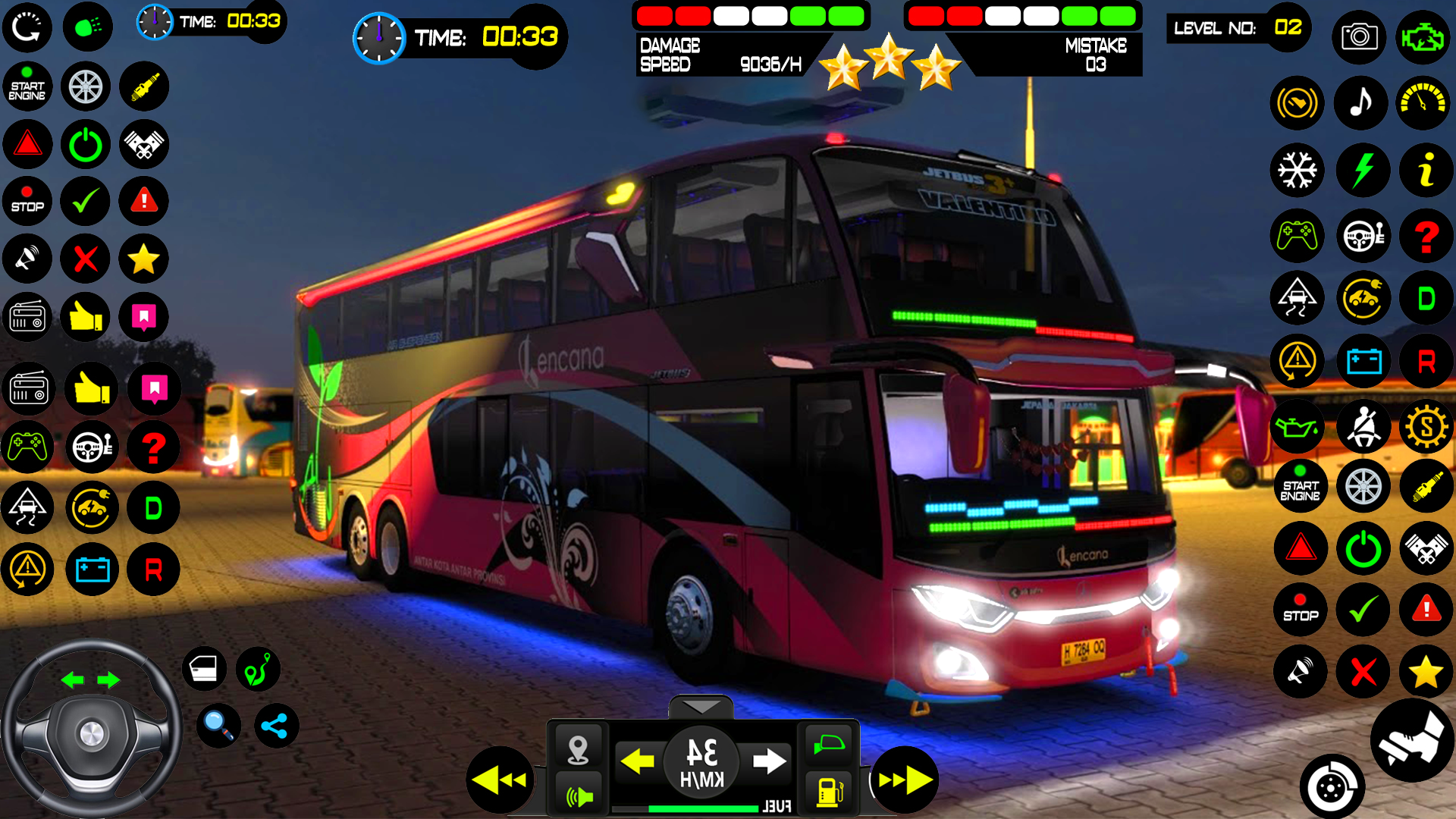 Cuplikan Layar Game Caoch Bus Simulator: City Bus