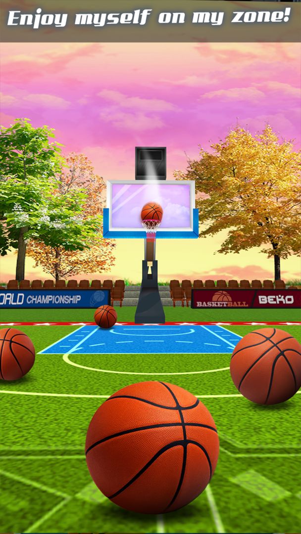 Screenshot of Basketball Master-Star Splat!