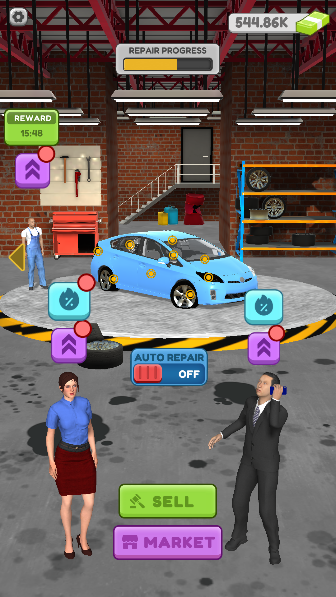 Car Dealer Game Screenshot