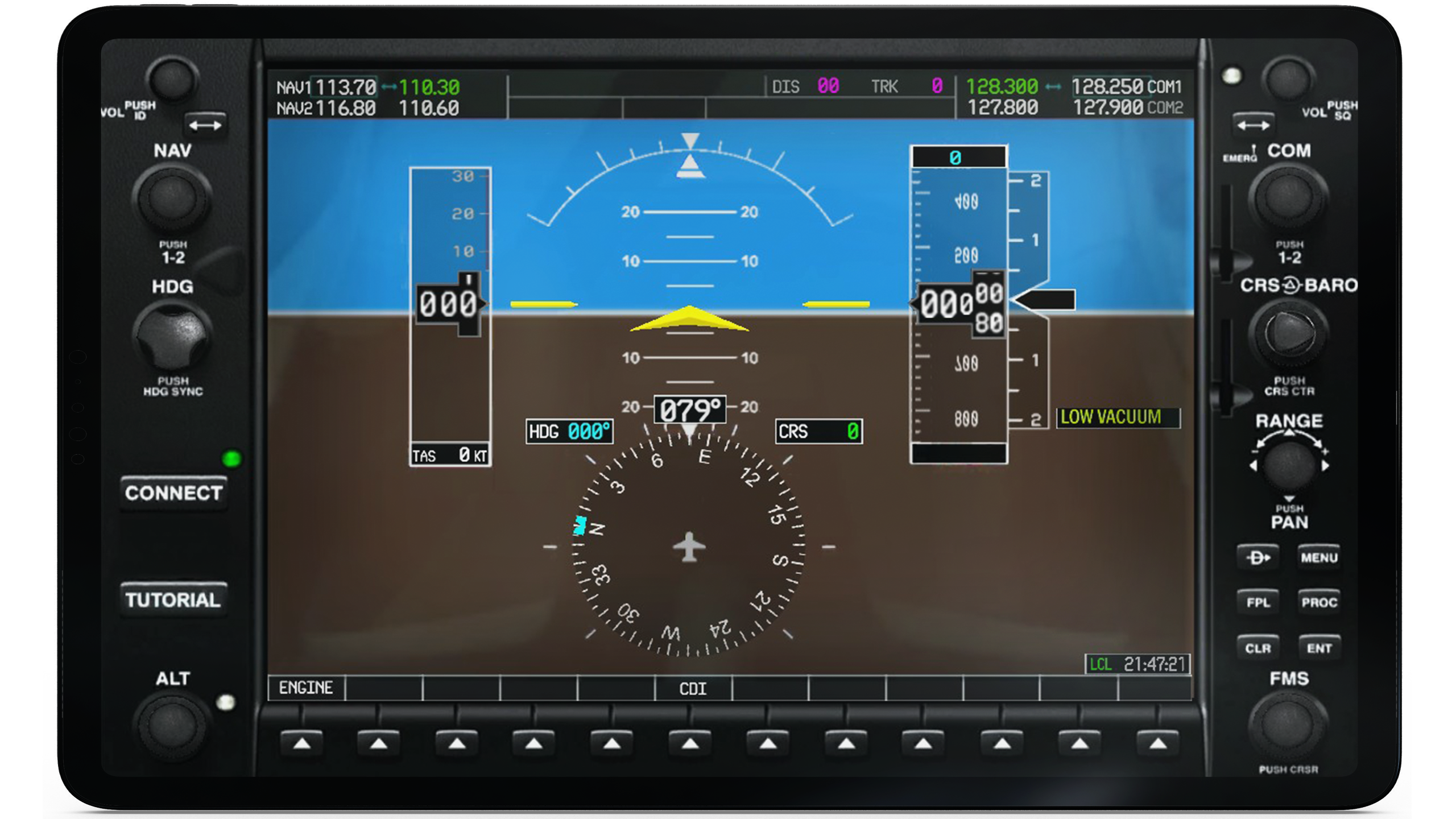 Скриншот игры UFD - Uni Flight Display