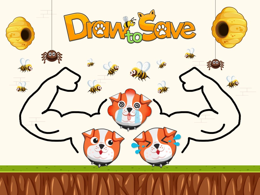 Draw Dog Rescue: Draw 2 Save 게임 스크린 샷