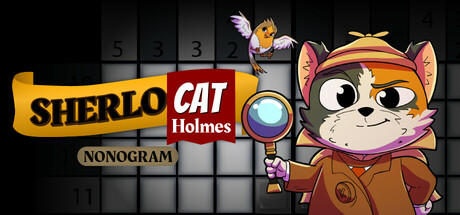 Banner of SherloCAT Holmes Nonogram 