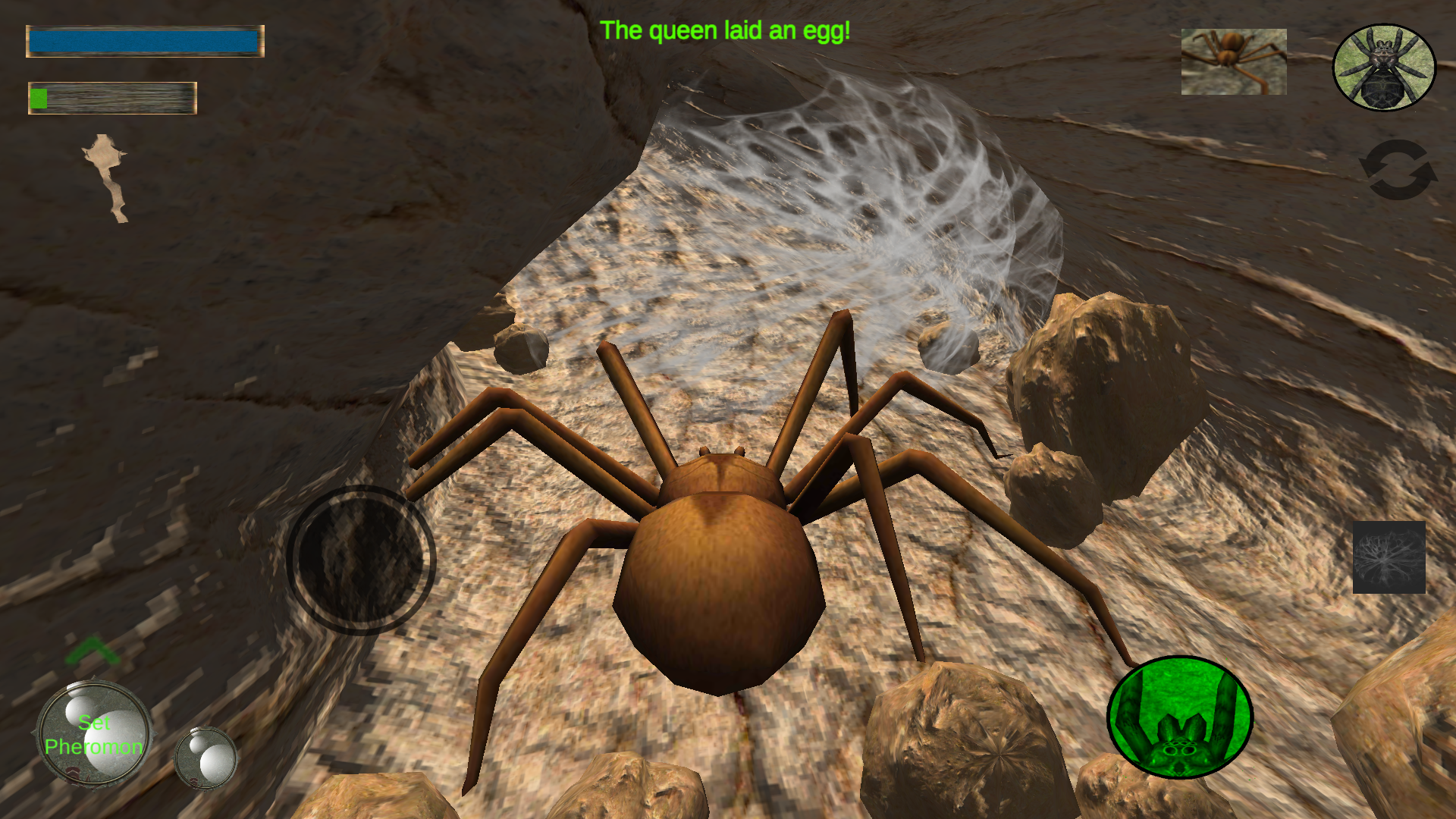 Spider Nest Simulator - insect and 3d animal gameのキャプチャ