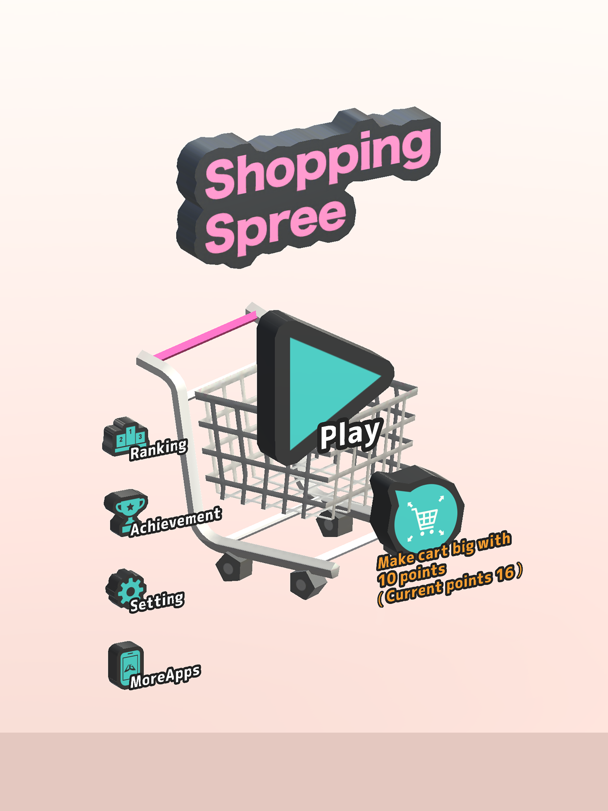 Shopping Spree Game Screenshot