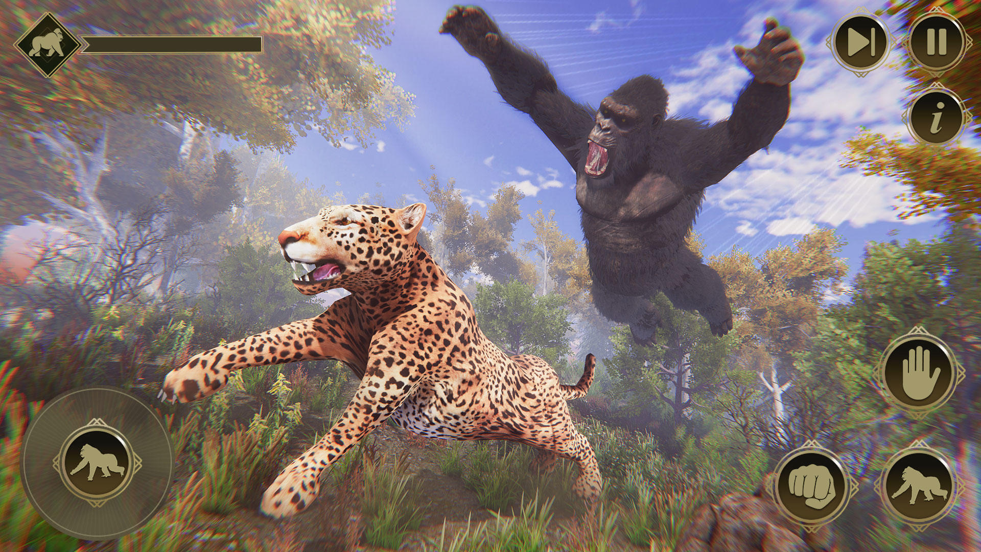 Angry Gorilla Animal Simulator Game Screenshot