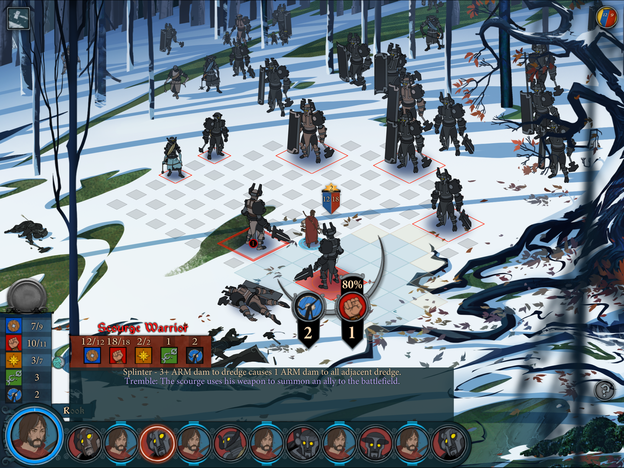 Banner Saga 2 Game Screenshot