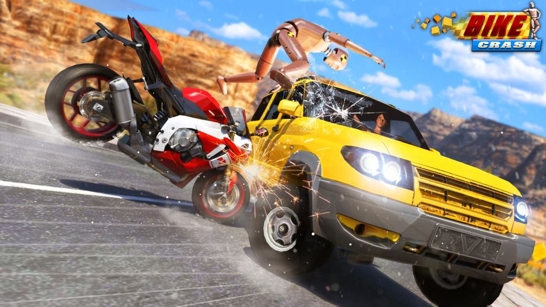 Screenshot of Bike Crash Simulator: Extreme Bike Race - Funs