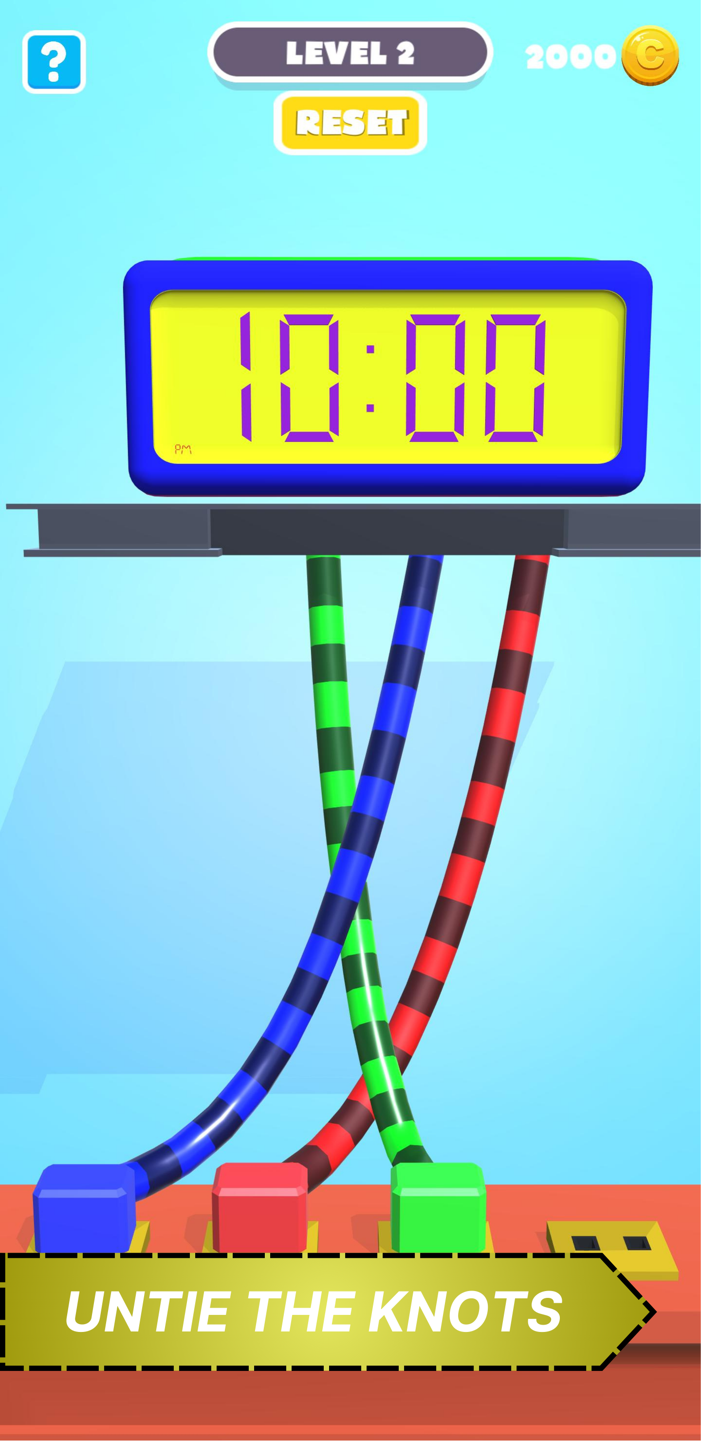 Tangle Puzzle : Master Rope 3D Game Screenshot