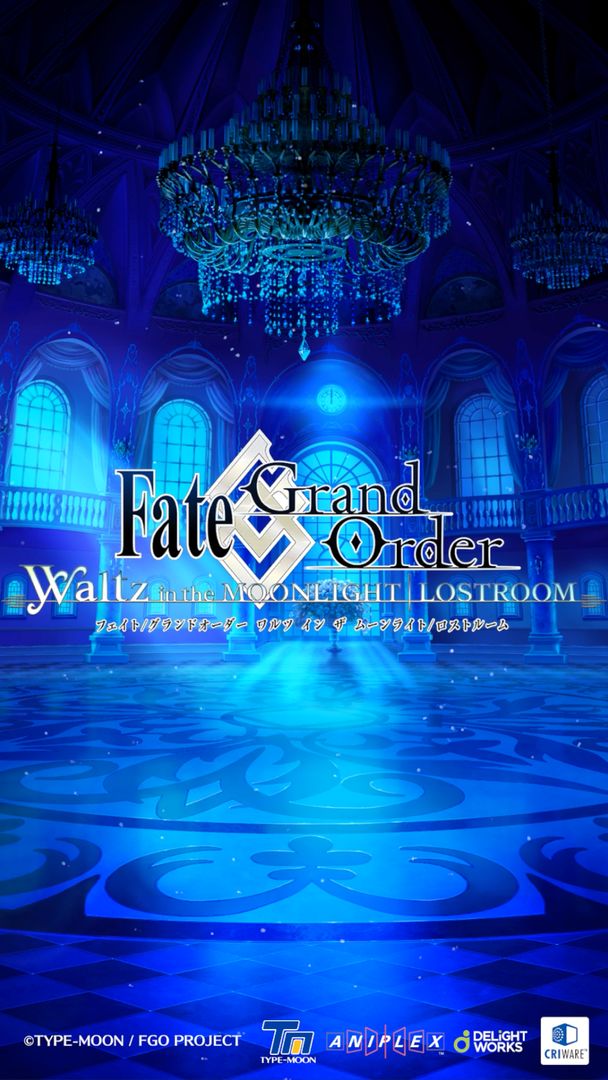 Fate/Grand Order Waltz in the MOONLIGHT/LOSTROOM ภาพหน้าจอเกม