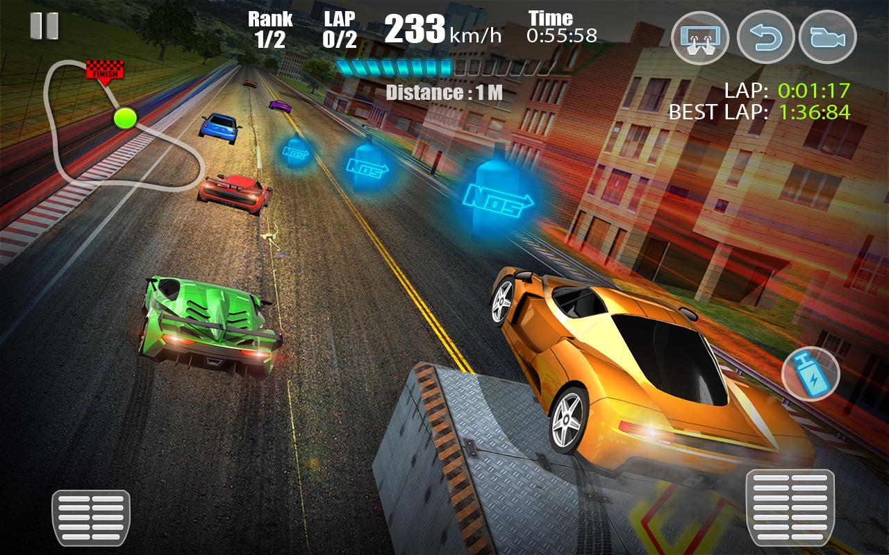 Screenshot of Racing in City 3D