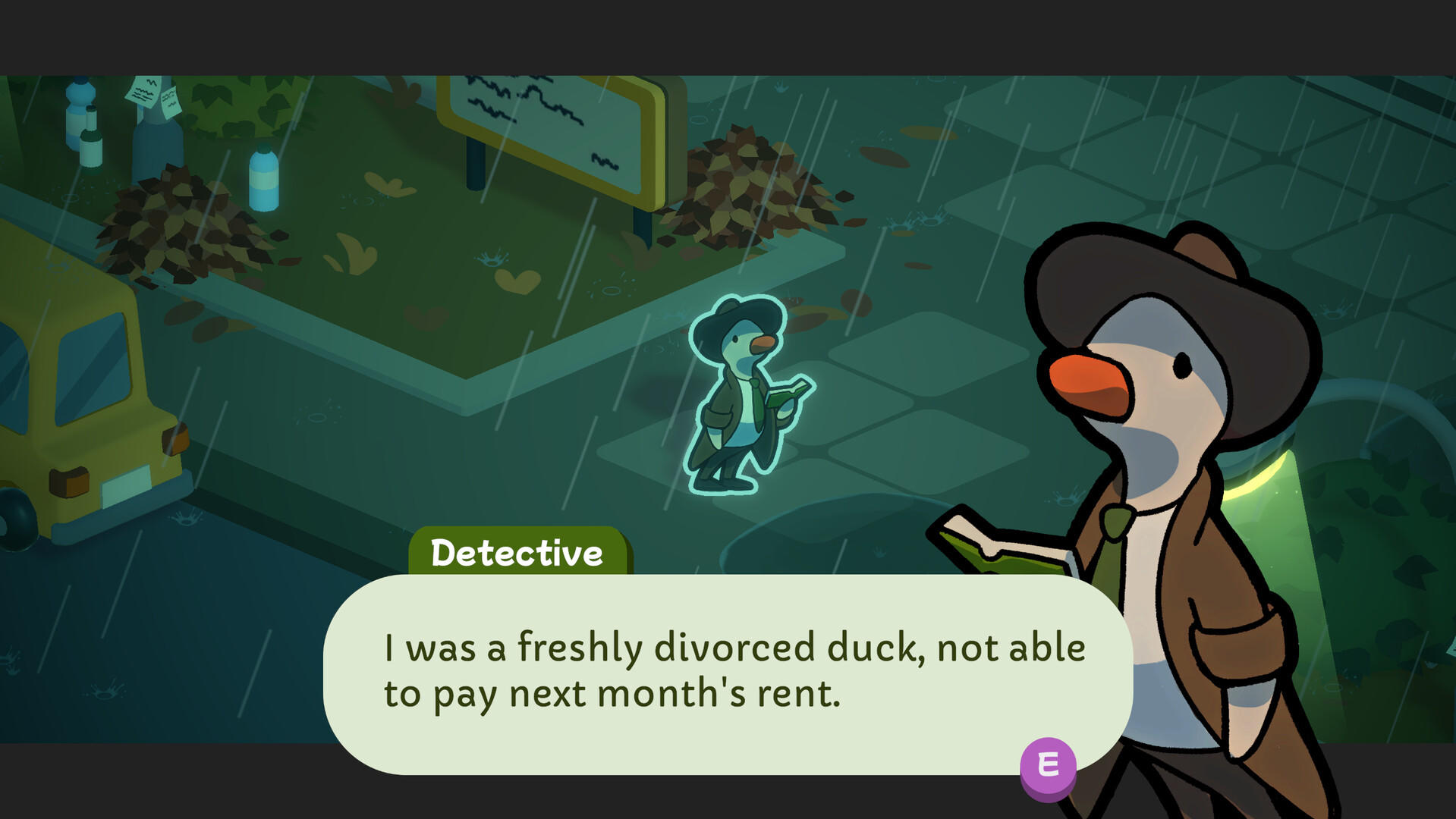 Duck Detective: The Secret Salamiのキャプチャ