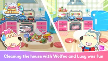 Lucy Home Cleaning Girls Game Game Screenshot