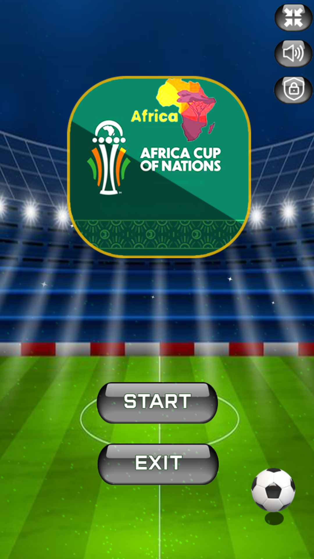 Screenshot of Africa Cup Of Nations Game