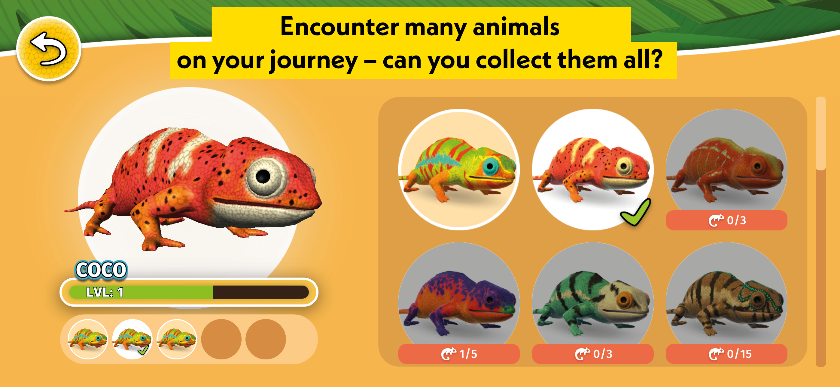 Captura de Tela do Jogo PLANET WOW Wildlife Adventure