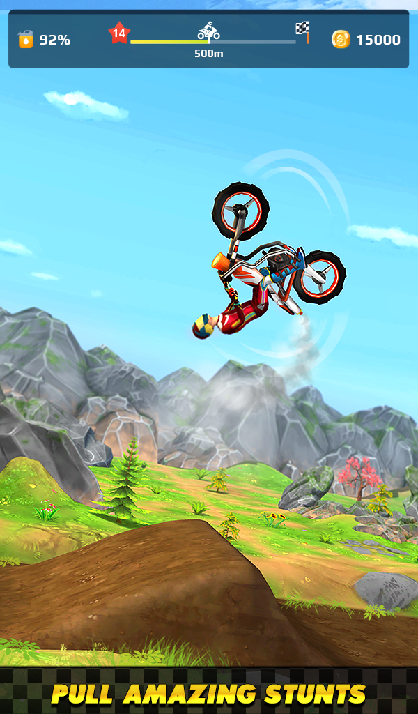 Bike Flip Hero Game Screenshot