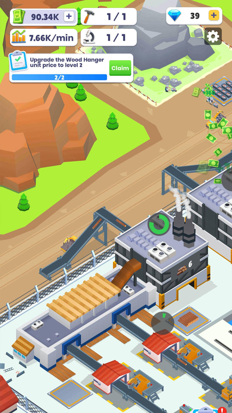 Ship Factory Tycoon 遊戲截圖