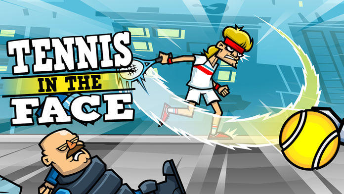 Tennis in the Face Game Screenshot
