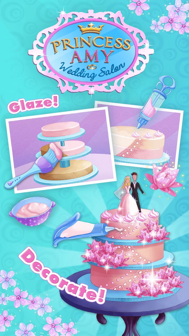 Screenshot of Princess Amy Wedding Salon