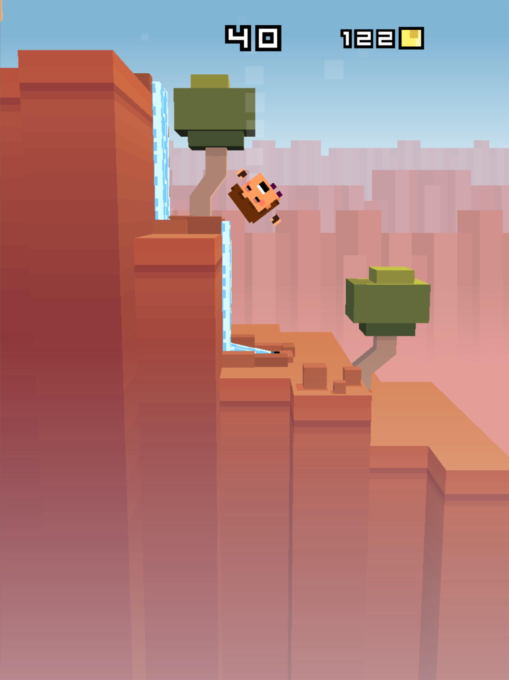 Captura de Tela do Jogo Jumpy Canyon